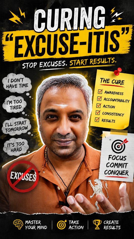 Excuses Quietly Steal Your Future